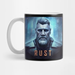 Rust Square Mug